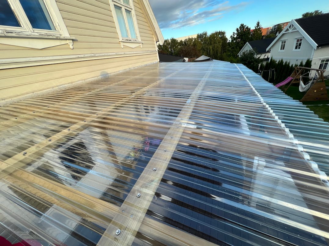 Overdækket terrasse Overdækket terrasse